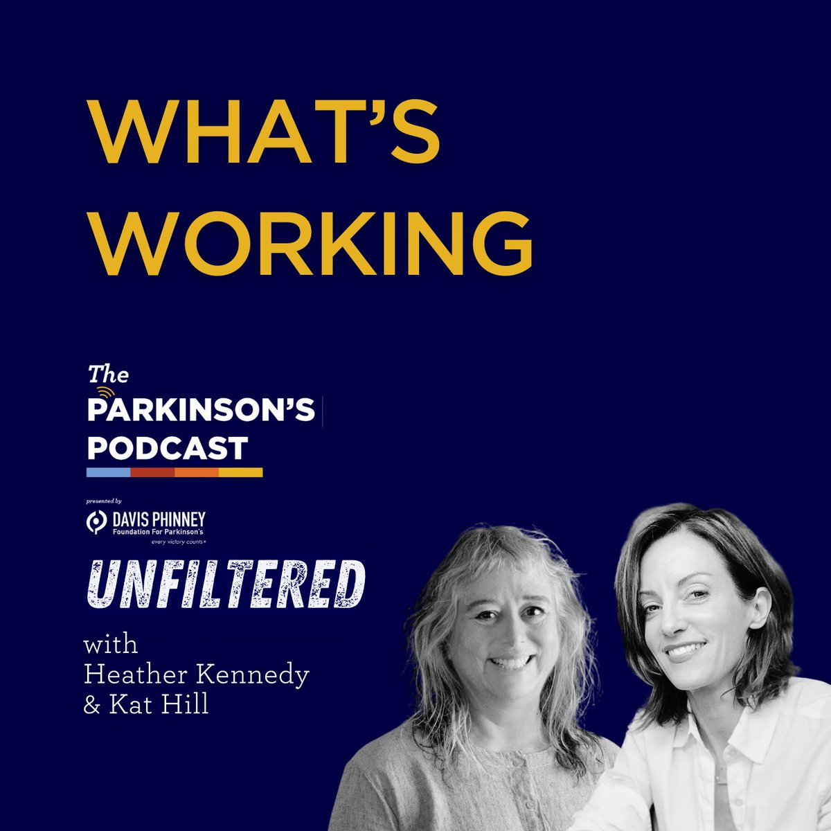 Davis Phinney FND (@davisphinneyfnd) on Twitter photo New Podcast! 🎙️ Listen here: bit.ly/49lhSNW Heather & Kat share what’s helping in their Parkinson's journeys: meditation, avoiding over-scheduling, finding purpose, building connections, and staying true to themselves. New Podcast! 🎙️ Listen here: bit.ly/49lhSNW Heather & Kat share what’s helping in their Parkinson's journeys: meditation, avoiding over-scheduling, finding purpose, building connections, and staying true to themselves.