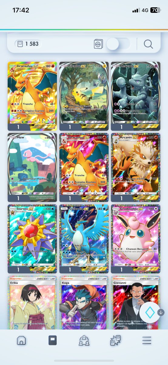 MickaJoint's tweet photo. @PokemonTCGP_FR Niveau 26 221/226

3639371182272458 https://t.co/RwGwzq388x