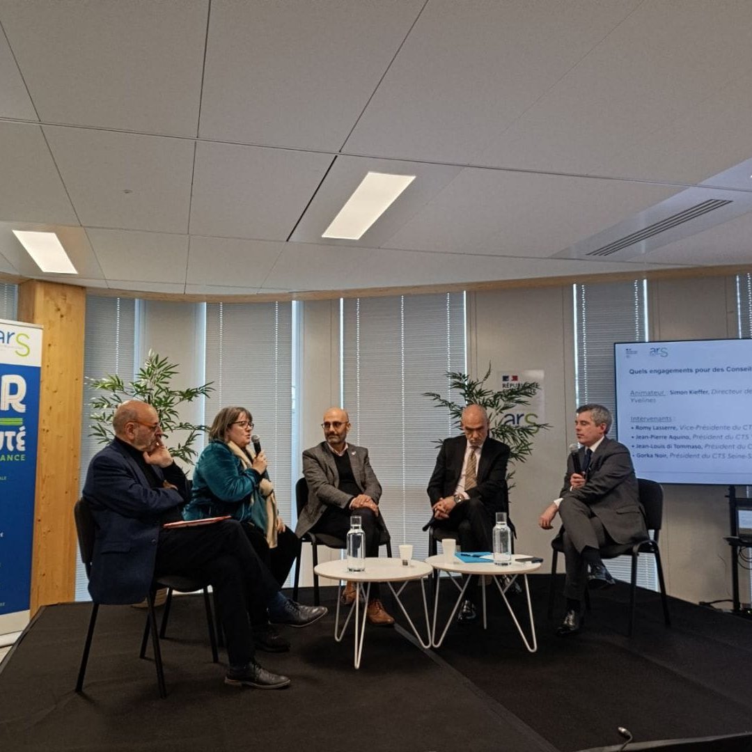 🎙️ Le Synerpa au Forum Territoires et Santé : vers une santé plus territorialisée !

Lors du Forum Territoires et Santé organisé par l'<a href="/ARS_IDF/">ARS Île-de-France</a>, <a href="/RomyLSM/">Romy LASSERRE ST MAU</a>, déléguée régionale et départementale du Synerpa, a partagé son expertise et sa vision lors de la table ronde "Quels