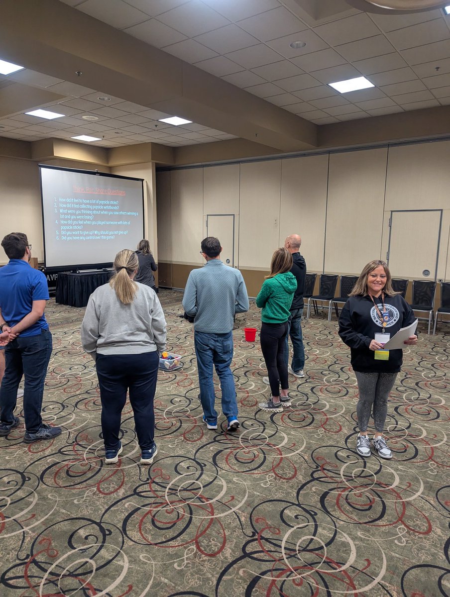 Fun with <a href="/MshaynesPE/">Katrina Haynes</a> and <a href="/PEStark1/">Sadie Stark</a> at #iahperd24 #physed <a href="/IAHPERD/">IAHPERD Illinois Assoc for Health, PE, Rec & Dance</a>