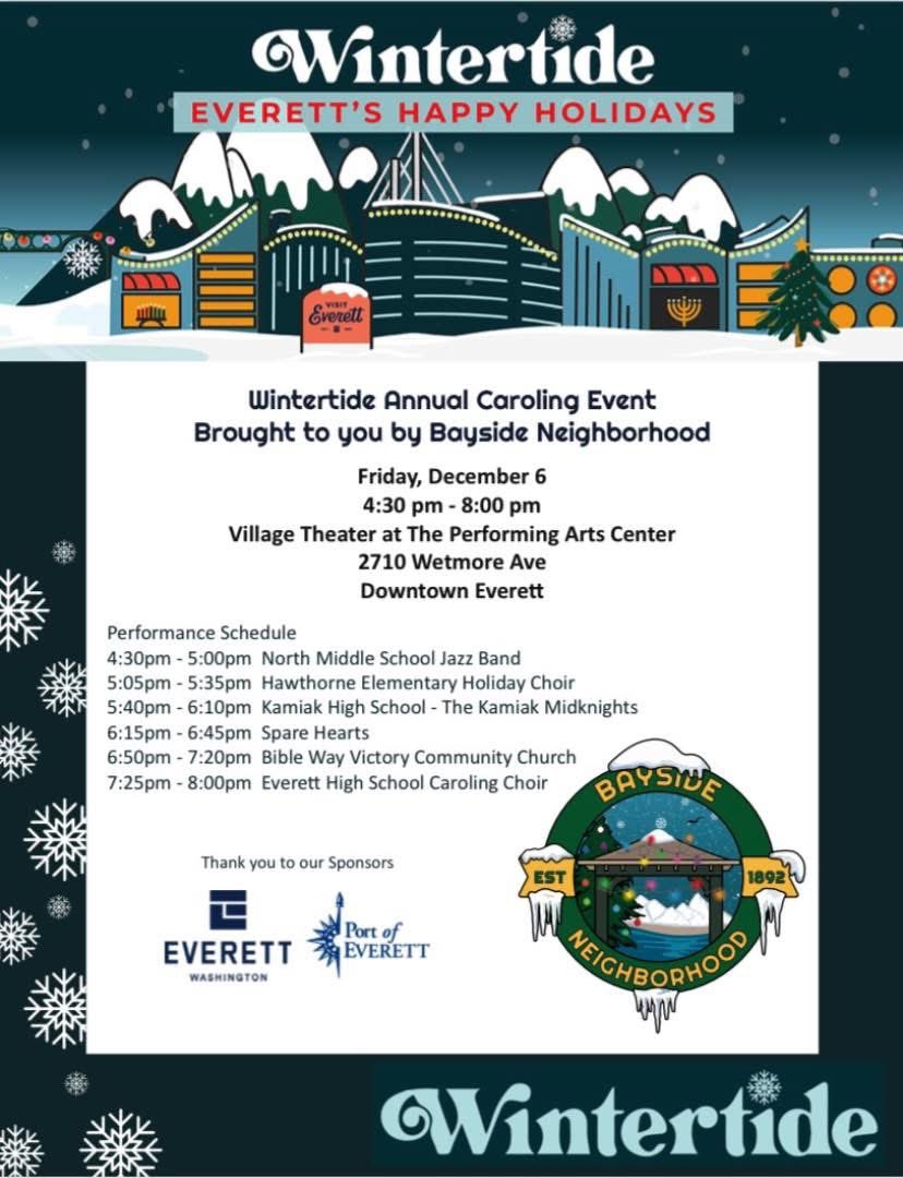 BaysideNeighbor's tweet photo. Tomorrow night. Join us at Village Theater. Thank you @PortofEverett @EverettCity @Village_WA https://t.co/TNhYidCbPE