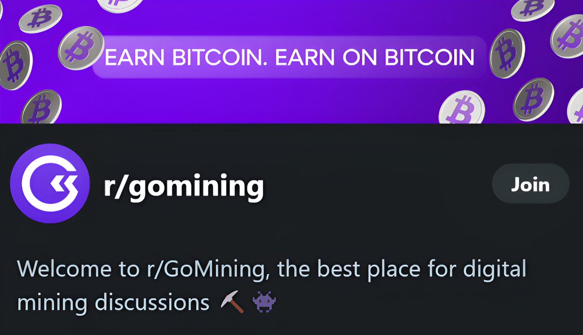 GoMining tweet media