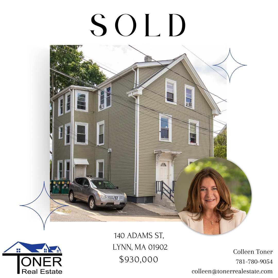 TonerRealEstate's tweet image. #Sold #TonerRealEstate #MixedUseProperty #RealEstate #Lynn #PropertyExpert
