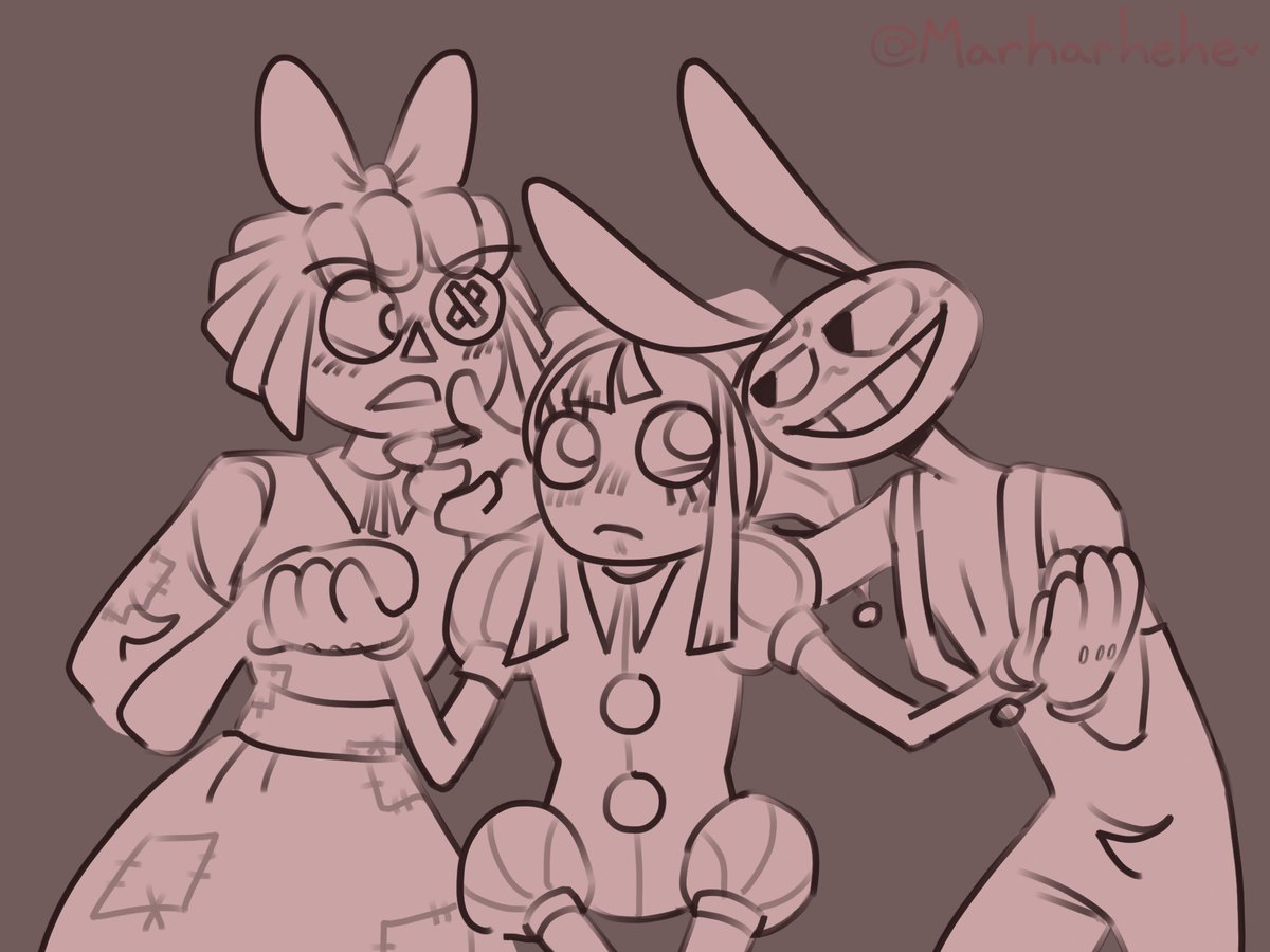 Marharhehe's tweet photo. @Telysio_Lerose Tel you never fail to give me good ideas, everyone go check him out his art is incredible!!

Here’s a small doodle for your troubles mate

#polycircus #TheAmazingDigitalCricus #TADC https://t.co/Bnr3A9igPw