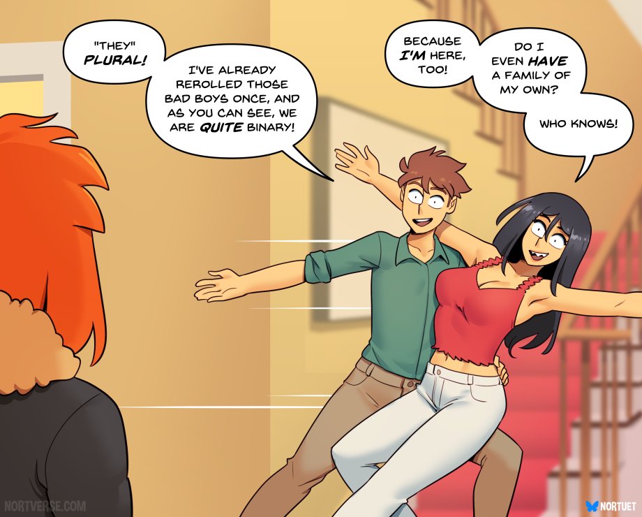 Nortverse: Tara and Beverly tweet media
