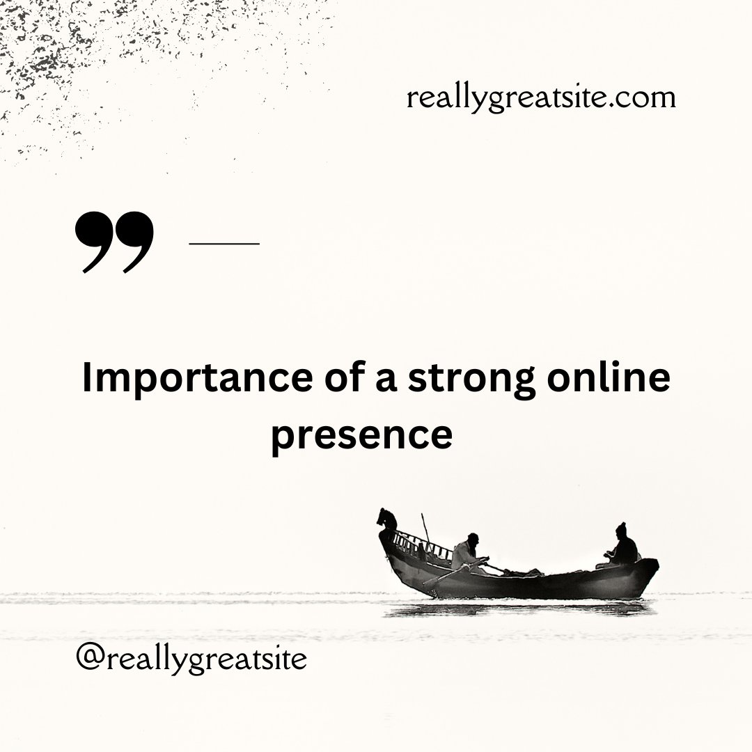Your online presence is your digital handshake. Are you making the right impression
📌 Here are 3 quick tips to improve your online presence:
1️⃣ Optimize your LinkedIn profile with keywords.
2️⃣ Post consistently on platforms your audience uses.
3️⃣ Share valuable content