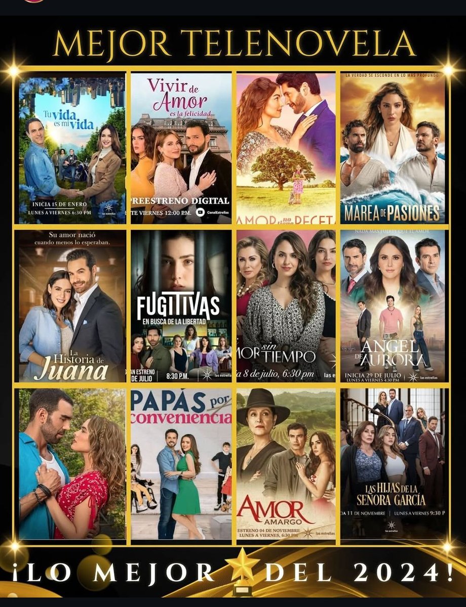 OrneHoyer's tweet image. #Mejor telenovela 2024
#TuVidaEsMiVida
#VivirDeAmor
#ElAmorMoTieneReceta
#MareaDePasiones
#LaJidtoriaDeJuana
#Fugitivas
#MiAmorSinTiempo
#ElAngelDeAurora
#ElPrecioDeAmarte
#Papasporconveniencia
#AmorAmargo
#LasHijasDeLaSeñoraGarcia

Comenta ✍️
Cual fue tu novela favorita