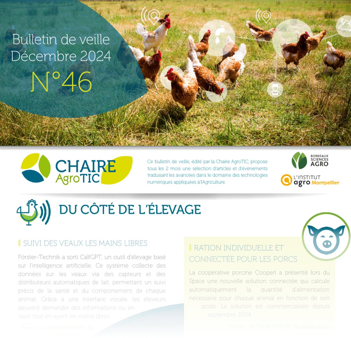 Chaire AgroTIC (@chaireagrotic) on Twitter photo Voici le dernier bulletin de veille de la Chaire AgroTIC ! On y parle de ration individualisée, de robot pour la récolte des mirabelles, ou encore de suivi de la biodiversité. Découvrez le sans plus tarder ! #AgTech #AgriTech agrotic.org/wp-content/upl… Voici le dernier bulletin de veille de la Chaire AgroTIC ! On y parle de ration individualisée, de robot pour la récolte des mirabelles, ou encore de suivi de la biodiversité. Découvrez le sans plus tarder ! #AgTech #AgriTech agrotic.org/wp-content/upl…