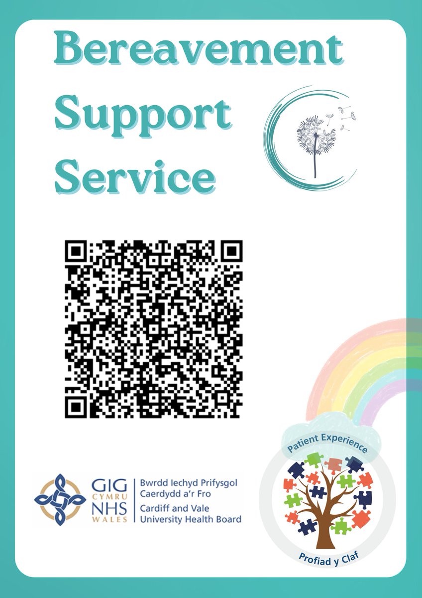 Patient Experience Team (@cav_peteam) on Twitter photo Our Bereavement Services Team want to hear about the experiences of bereaved people in the Cardiff and Vale areas. They have just launched a feedback questionnaire, please scan the QR code below or visit: secure.membra.co.uk/ExperienceCVUH… to share your thoughts @cv_uhb <a href="/Angela31833597/">Angela</a> Our Bereavement Services Team want to hear about the experiences of bereaved people in the Cardiff and Vale areas. They have just launched a feedback questionnaire, please scan the QR code below or visit: secure.membra.co.uk/ExperienceCVUH… to share your thoughts @cv_uhb <a href="/Angela31833597/">Angela</a>