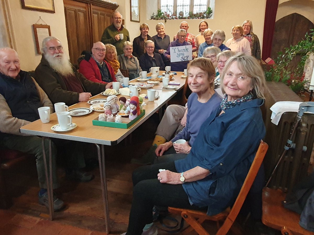 Timberscombe_V's tweet photo. #survivingwinterappeal #somersetcommunityfoundation Thank you from #stpetrockstimberscombe for supporting our village through winter #exmoor https://t.co/ga1HItWJuC