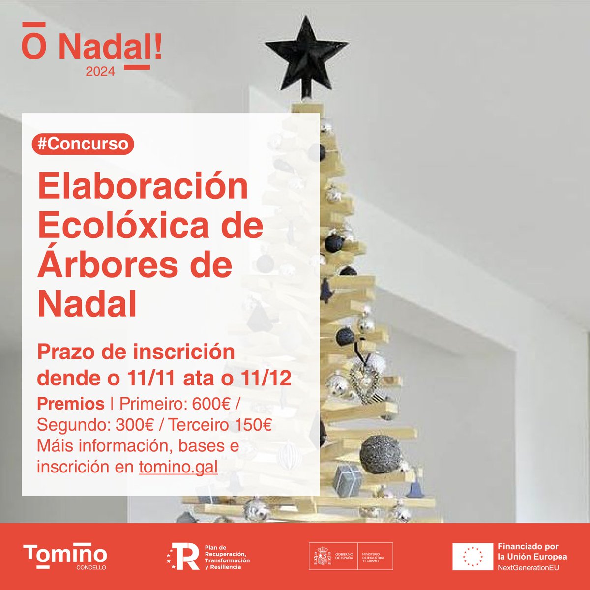 Vale... Gañar 600 euros éche un bo incentivo, pero que a propia veciñanza decore a Praza do Seixo coa súa creatividade é 😍

Colaboración e participación social, implicación da cidadanía. Orgullo!

PARTICIPA! Consulta as bases e inscríbete aquí: tomino.gal/concurso-de-ar…