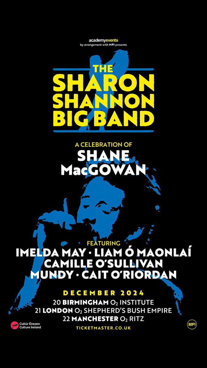 Camille O'Sullivan (@camilleos) on Twitter photo Delighted to be touring UK with lovely <a href="/SharonShannon99/">Sharon Shannon</a> & her amazing band & <a href="/ImeldaOfficial/">Imelda May</a> <a href="/mundyirl/">Mundy</a> <a href="/lliamm7/">liamomaonlai</a> cait o riordan London Birmingham Manchester limerick Dec ❤️ sending love & respects music of dearest shane McGowan ❤️❤️<a href="/Victoriamary/">@victoriamary</a> <a href="/EtainsDream/">Siobhan MacGowan</a> <a href="/poguesofficial/">The Pogues</a> Delighted to be touring UK with lovely <a href="/SharonShannon99/">Sharon Shannon</a> & her amazing band & <a href="/ImeldaOfficial/">Imelda May</a> <a href="/mundyirl/">Mundy</a> <a href="/lliamm7/">liamomaonlai</a> cait o riordan London Birmingham Manchester limerick Dec ❤️ sending love & respects music of dearest shane McGowan ❤️❤️<a href="/Victoriamary/">@victoriamary</a> <a href="/EtainsDream/">Siobhan MacGowan</a> <a href="/poguesofficial/">The Pogues</a>
