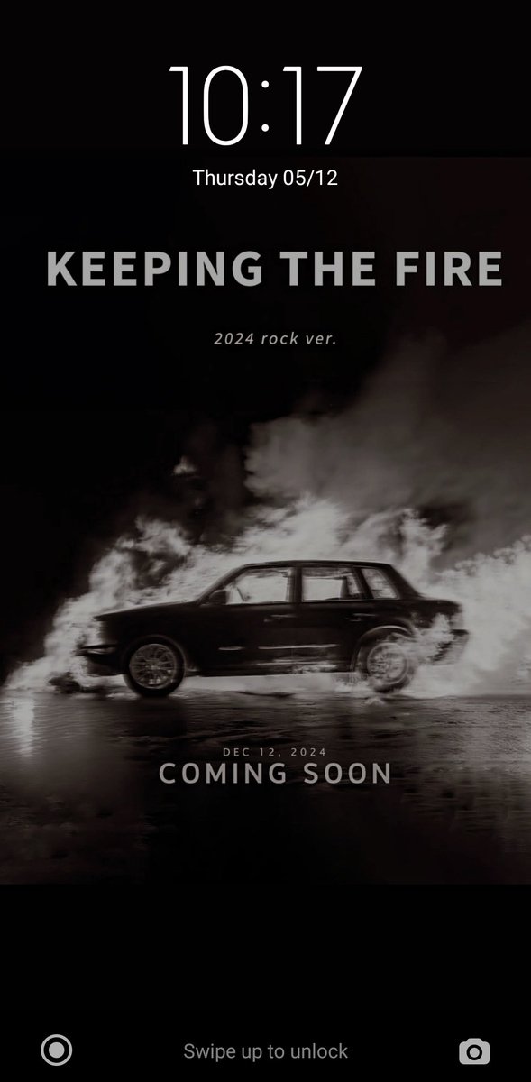 kdkureng's tweet photo. My Phone Wallpaper Right Now
#KEEPINGTHEFIRE
WHAT IF THIS NORMAL IMAGE TURNS INTO LIVE WALLPAPER WITH THE FLAMES IN MOTION AND  HEADLIGHTS TWINKLING🐣 https://t.co/3DMZX5afiQ