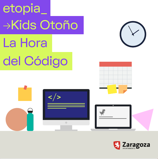 etopia_'s tweet photo. ✨ Descubre la magia de programar en #etopia

El próximo 14 de diciembre te esperamos en La Hora del Código, una actividad del programa #etopiakids 🧒💻 donde aprenderás que ¡cualquiera puede programar!

Más info e inscripciones: https://t.co/pkWRIMT6uJ

#etopiakids
@zaragoza_es https://t.co/61IL9bmcze