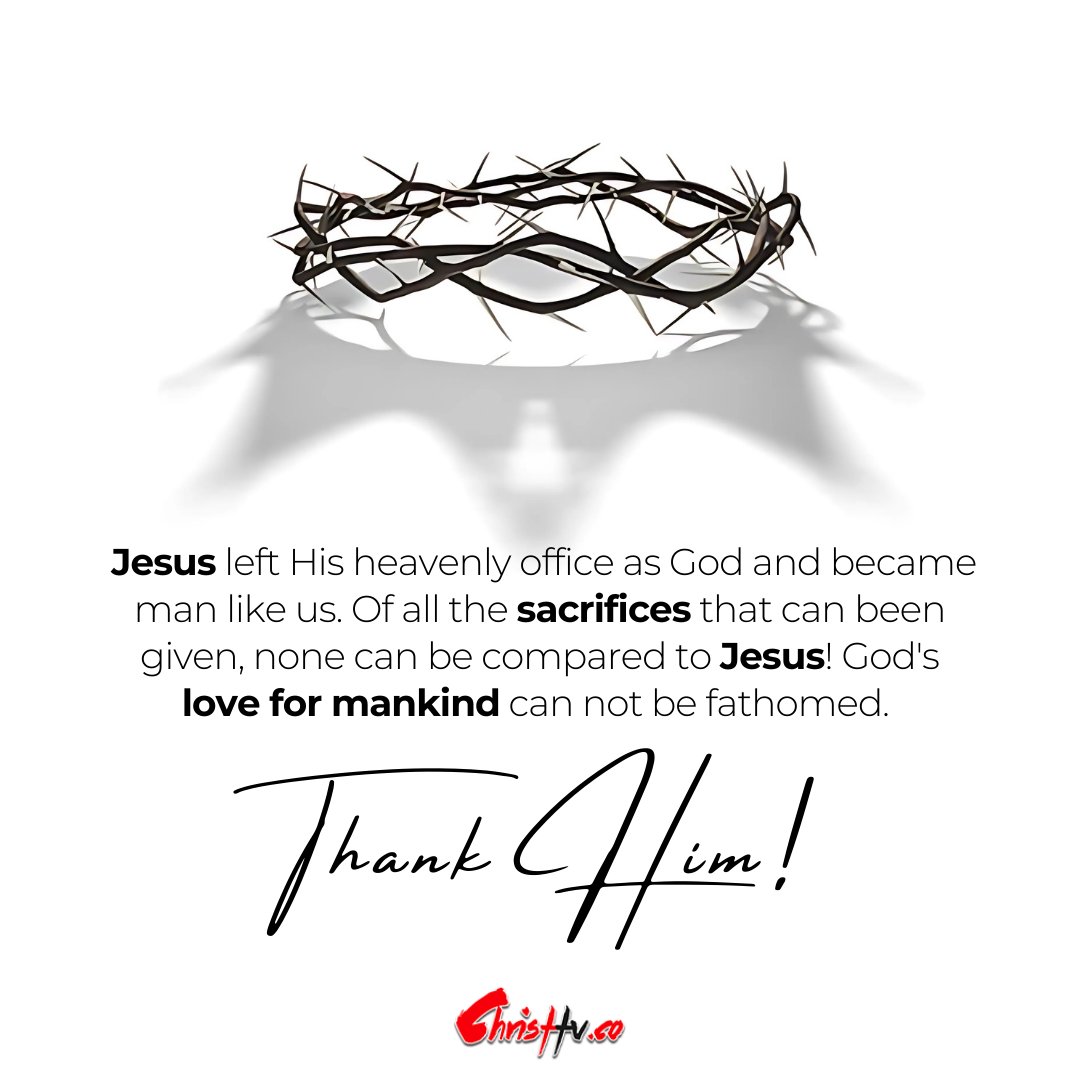 Acts 4:12
“Neither is there salvation in any other: for there is none other name under heaven given among men, whereby we must be saved.” (KJV)

#WordOfGod #Prayer #ThankingGod #GodsVisitations #CSLink #YearOfTheArmourOfLight #ChristTv