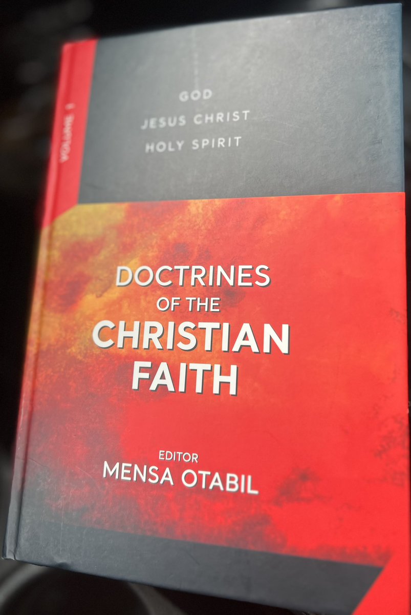 JeromeOtchere's tweet image. Theologically riveting, and deeply engrossing. So hard to drop it since morning. Done just about a quarter of 480+ pages. I can’t take my eyes off it. It’s about the best I’ve seen or I’m reading from authors here. #ExcellentBook by a trio of authors Pastor Mensa Otabil, Dr.