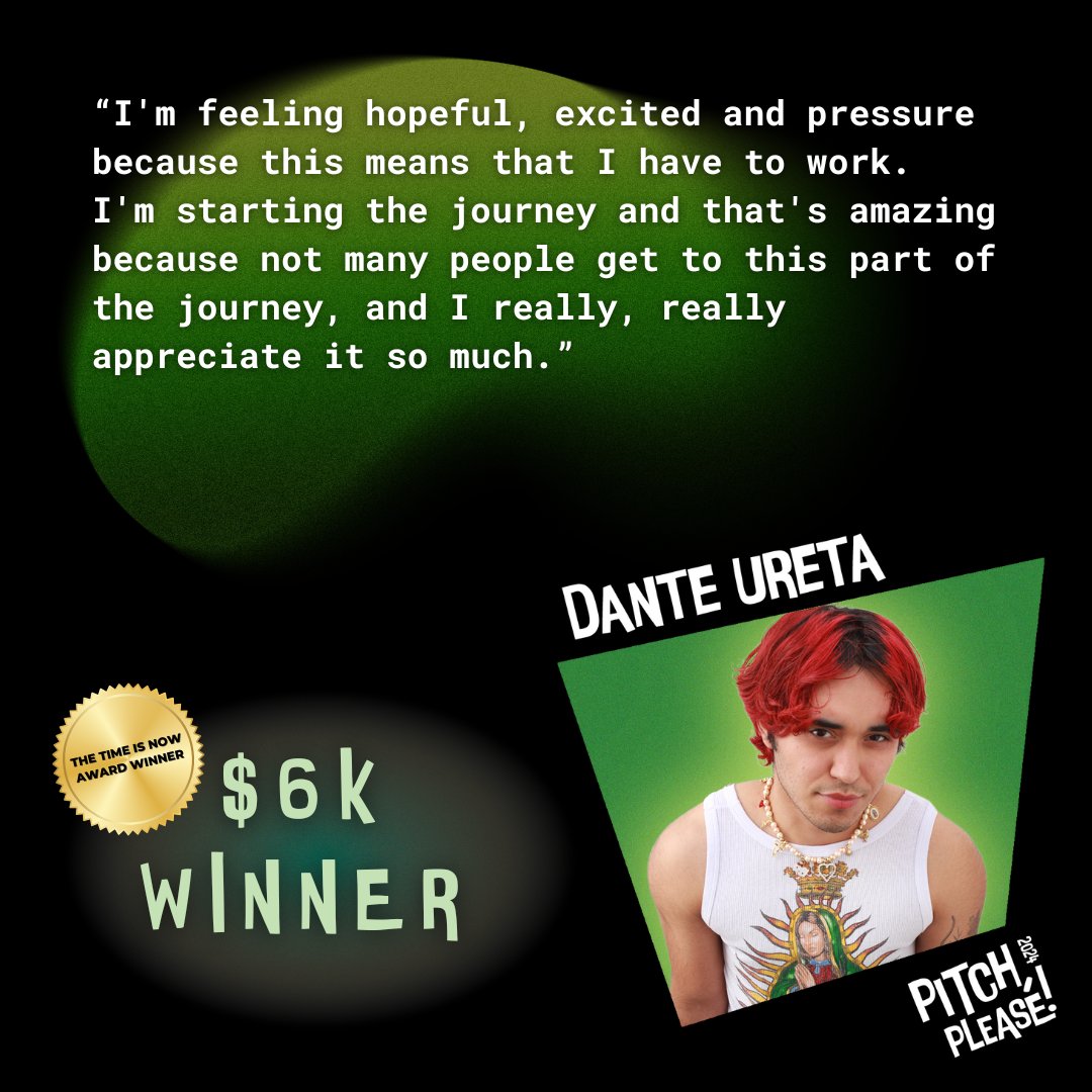 weareotv's tweet photo. We followed up with our $6k Pitch, Please winner Dante Ureta to see what this moment means for him and his #OTVFellows project, "El Camino De Alex"!
Watch how it all went down! #PitchPlease! is now streaming on the #OTVAPP - Download on Apple, Android, Roku, or FireTV https://t.co/t4eYGtk1h1