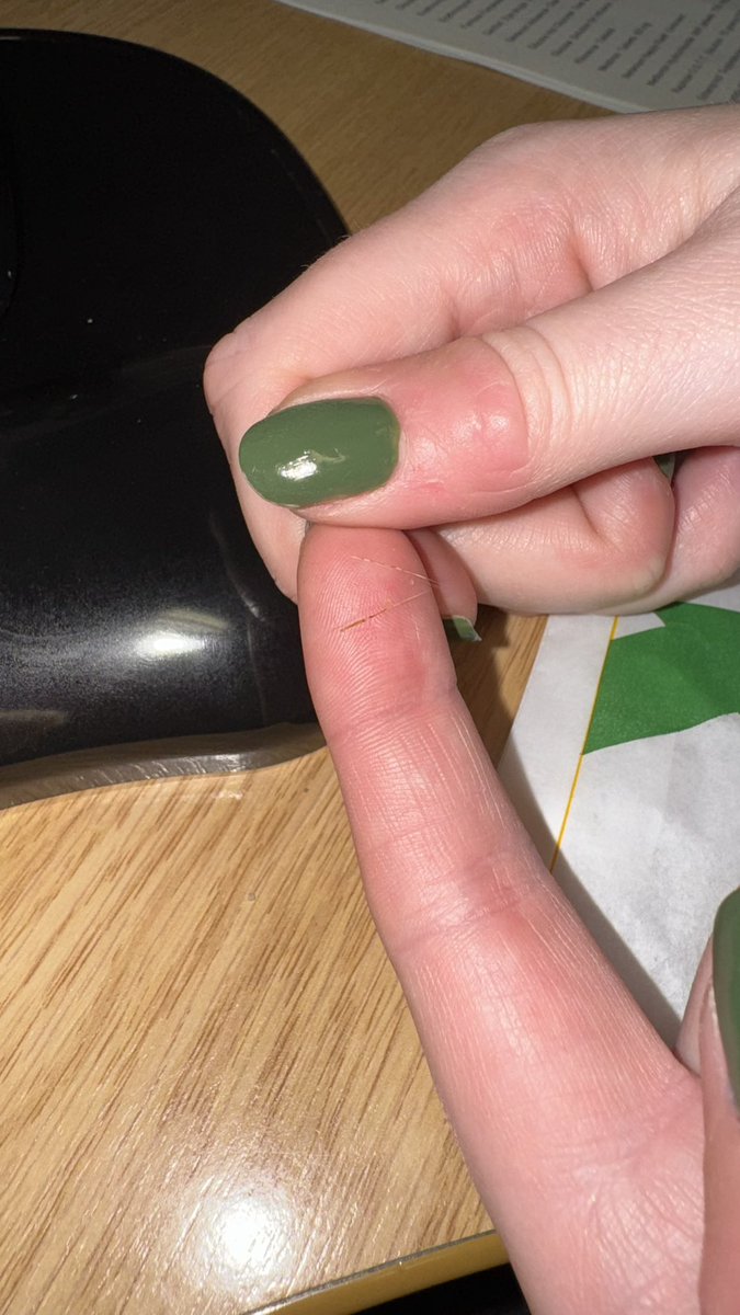 AmandaPenfold13's tweet photo. @SUBWAY can I please ask why is there hairs in my subway cookie? https://t.co/wbAgoqRBzV
