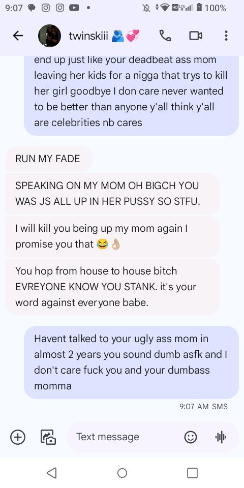 3misskoko3's tweet photo. Only a little of what my daughter is going through!! BULLYING AND CYBER BULLYING IS NOT OK!!! @FBI @DenverPolice @FoxNews @ABC @cnnbrk https://t.co/OK5H79YsWB