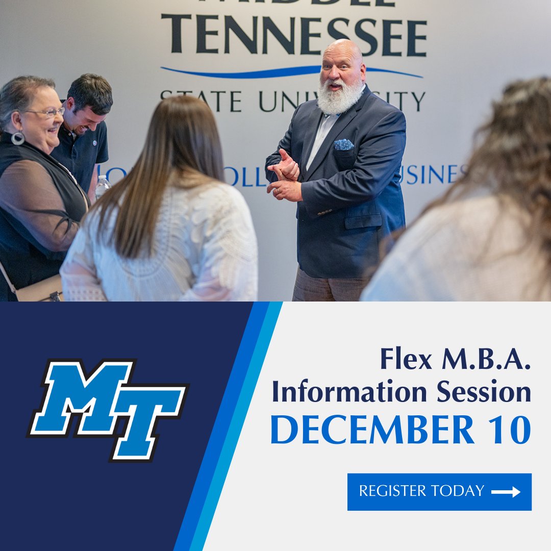 Join Associate Dean Dr. Kim Sokoya as he discusses our Flex M.B.A. program in our upcoming virtual webinar on December 10!

Get an overview of our online curriculum and admissions, and get your questions answered with our open Q&amp;A section.

Register today: bit.ly/4eLiLR3