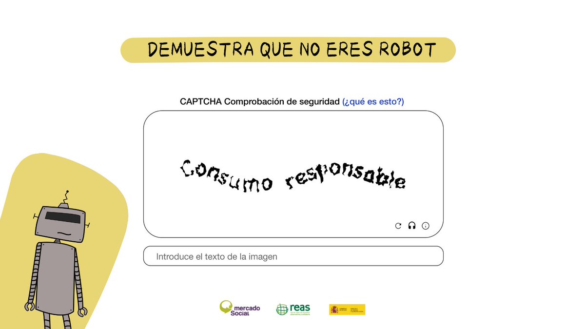 #demuestraquenoeresrobot y consume de forma consciente y responsable 🤖
