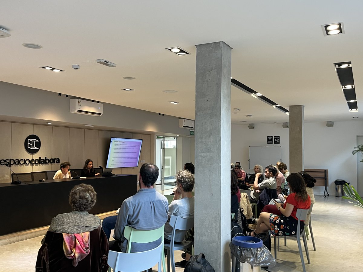 RedProCuidados's tweet photo. Cerramos el ciclo de conversaciones "El cuidado como derecho".

Desde la Red Pro Cuidados agradecemos a las personas y organizaciones que participaron por tan nutrida conversación y al Espacio Colabora por el cálido recibimiento en sus instalaciones. https://t.co/5em9WOJcRn