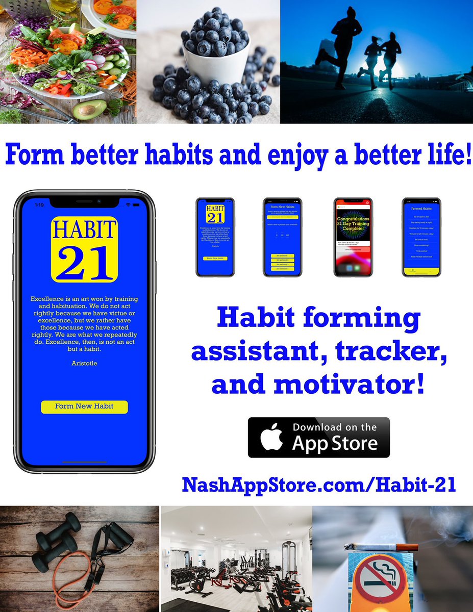 Habit 21 App tweet media