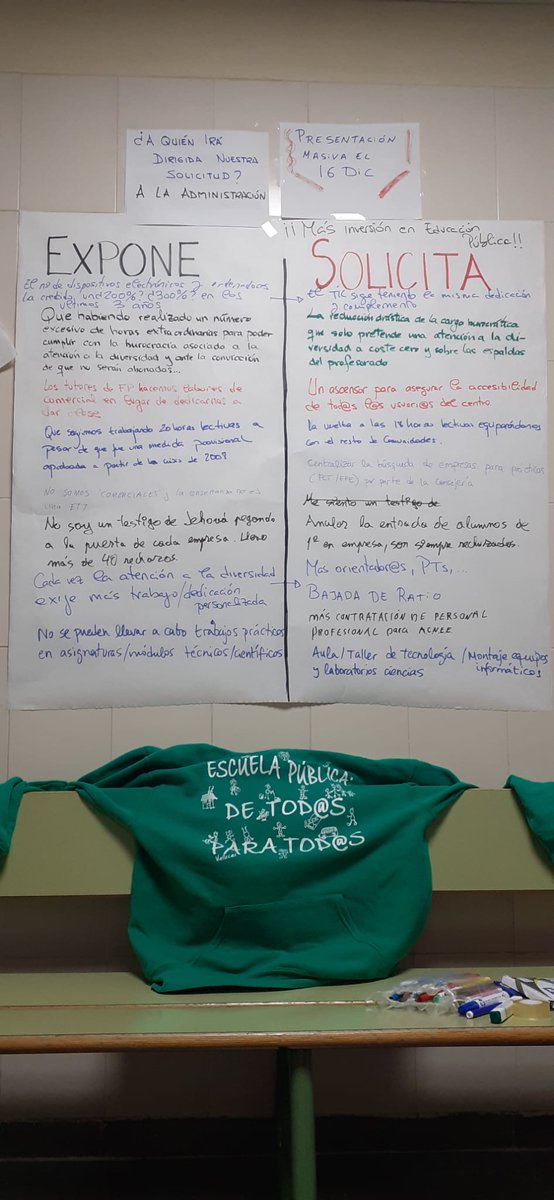 Menoslectivas's tweet photo. ⚠️Quedan 11 días para entregar las reclamaciones a las DAT ⚠️

👉Recoge información sobre todo lo que falta en tu centro

👉Redacta un Expone-Solicita con la info y enviad uno por persona el día 16 

Exigiremos una reunión urgente con los Directores de las DATS🚨 https://t.co/aTUeoXbbfT