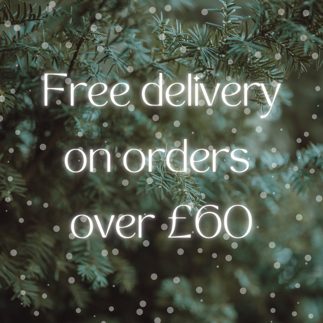 As a special treat this December we’re doing free delivery on orders over £60!🎄

So if you’re looking for a gift for a wine lover, or your own wine for Christmas head over to our website &amp; get your orders in 😁 

Order by 10am on the 19th December to for delivery by Christmas!🎅🏼