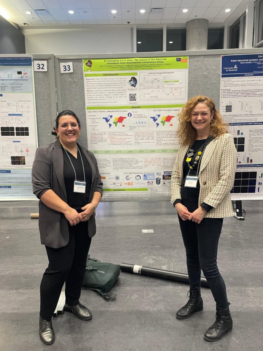 Associazione conSLAncio Onlus (@conslancioonlus) on Twitter photo 🧪🔬📊
✅Highlights: André-Delambre #ALS #Research Symposium 🇨🇦: Our Roberta Piovesana <a href="/UMontreal/">Université de Montréal</a> & <a href="/silviapozzi81/">Dr Silvia Pozzi</a> <a href="/CERVO_ULaval/">CERVO</a> by our poster. 
Our #global #teamwork🤝& #innovative strategies are #driving #meaningful #changes 4 #ALS #MND in 🇮🇹 &🌎.
🔗tinyurl.com/4zd8sst4 🧪🔬📊
✅Highlights: André-Delambre #ALS #Research Symposium 🇨🇦: Our Roberta Piovesana <a href="/UMontreal/">Université de Montréal</a> & <a href="/silviapozzi81/">Dr Silvia Pozzi</a> <a href="/CERVO_ULaval/">CERVO</a> by our poster. 
Our #global #teamwork🤝& #innovative strategies are #driving #meaningful #changes 4 #ALS #MND in 🇮🇹 &🌎.
🔗tinyurl.com/4zd8sst4