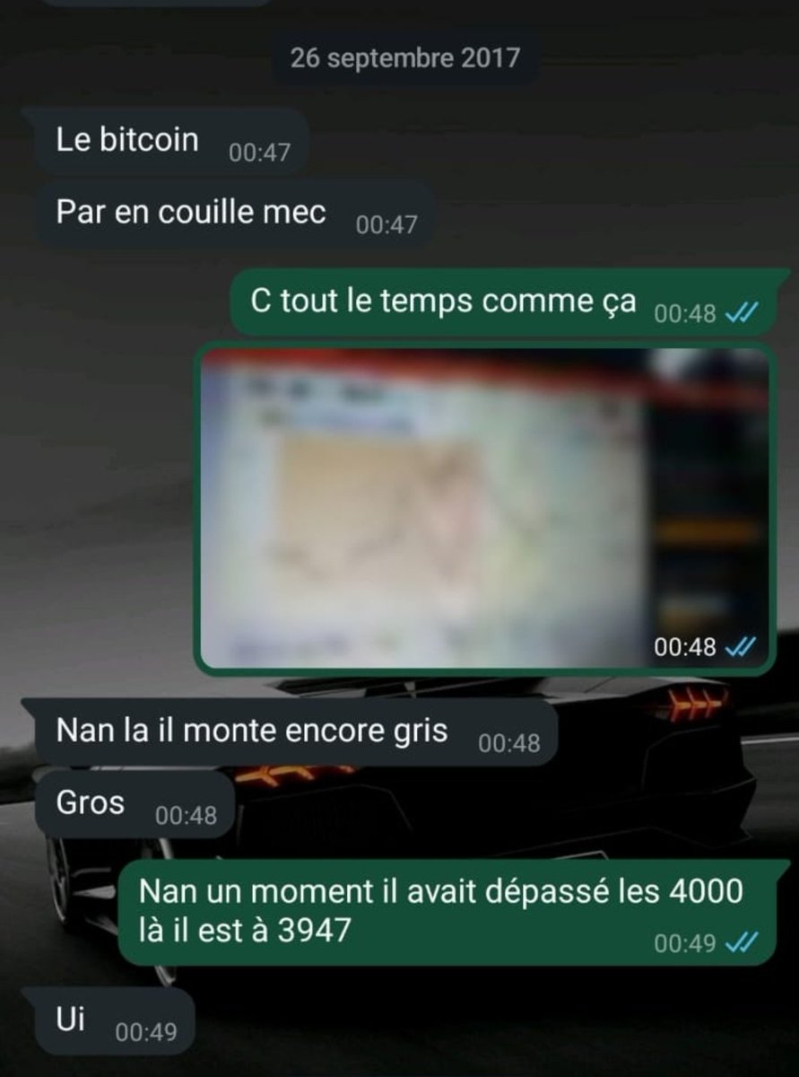 Retrouvaille d'une conversation avec un pote. On n'avait pas encore l'âge de la majorité sexuelle pour info. J'aurais dû dire aux darons d'investir ptn