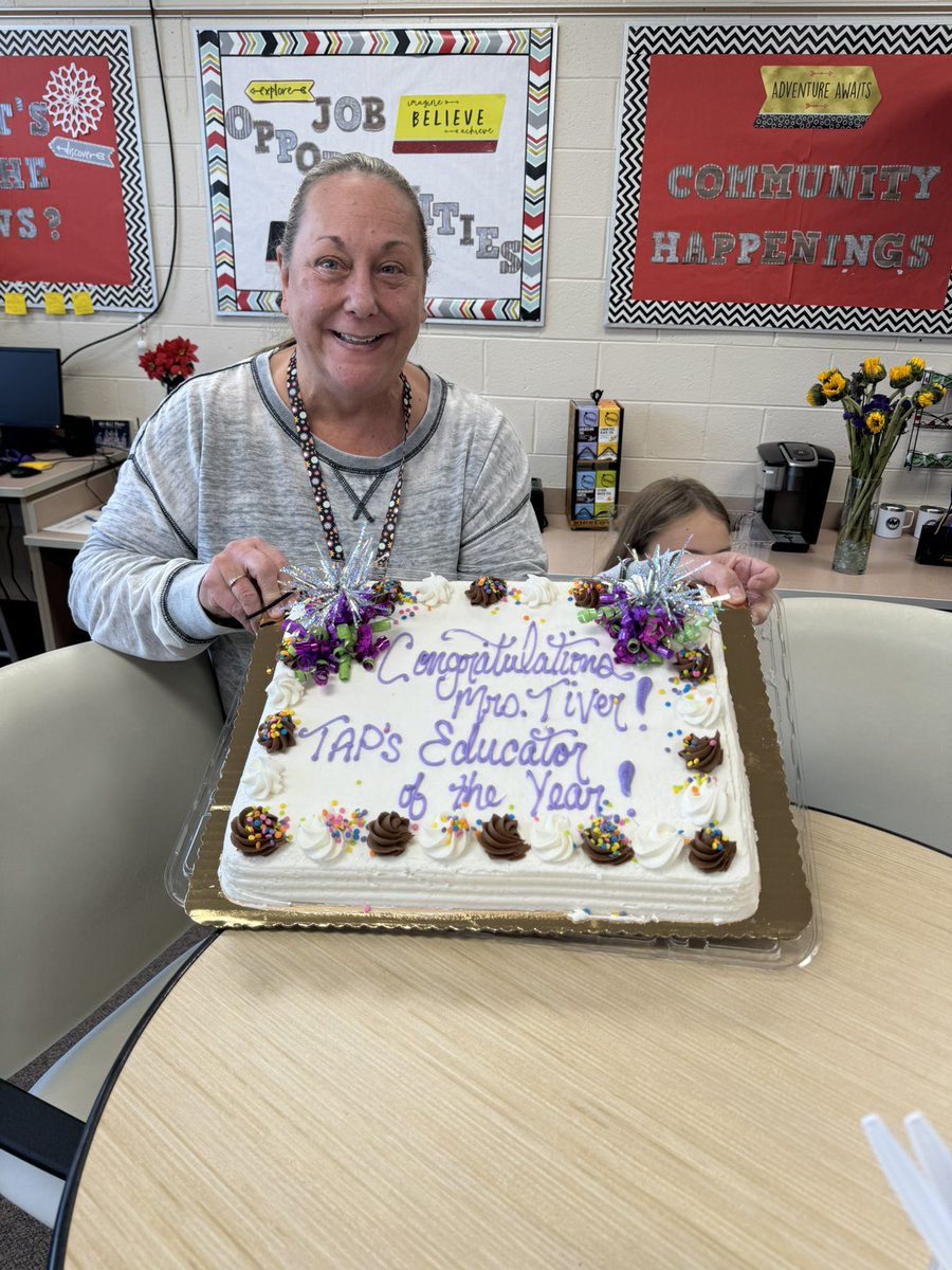SequoiaLRHSD's tweet photo. Congratulations, Mrs. Tiver! 2025 - 2026 Educator of the Year for Sequoia and TAP! https://t.co/yBYZb5D67k