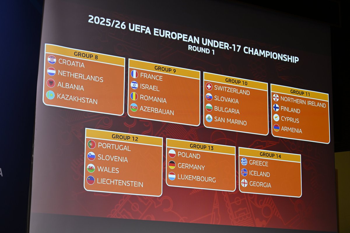 FSGC_official's tweet image. 🆕| Sorteggiati questa mattina a Nyon i nuovi gironi di qualificazione agli Europei per le Nazionali Under 19 e Under 19! 

►  fsgc.sm/sorteggiati-a-…

[📸©UEFA]

#Under19 #Under17 #Europei #Qualificazioni #forzasanmarino #forzatitani