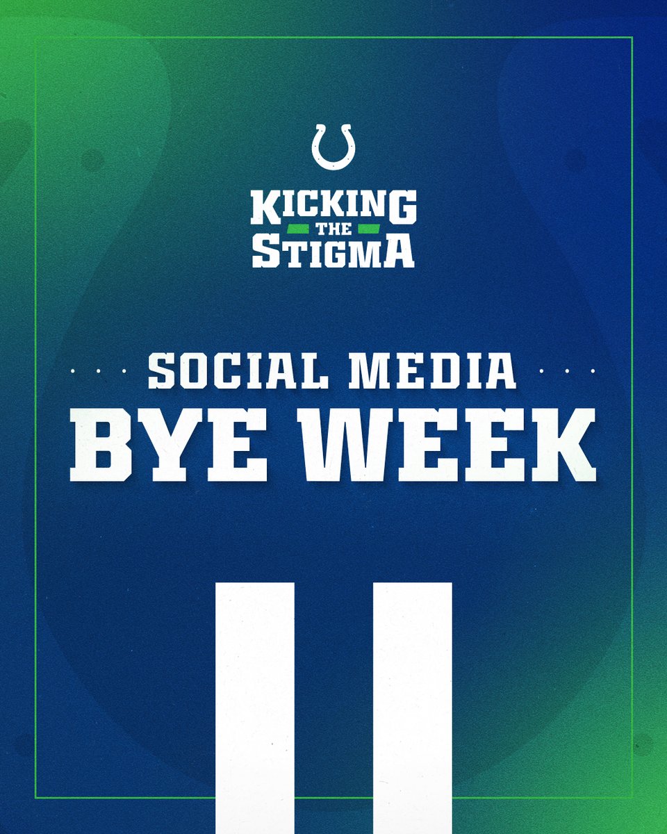 KickingStigma's tweet photo. It’s ok to log off every once and a while. ✌️

Join us in taking a Bye Week from social media. For resources, tools and other ways to take care of your mental health, visit https://t.co/eE5KNKDY5e. https://t.co/DLDO5hFPpN