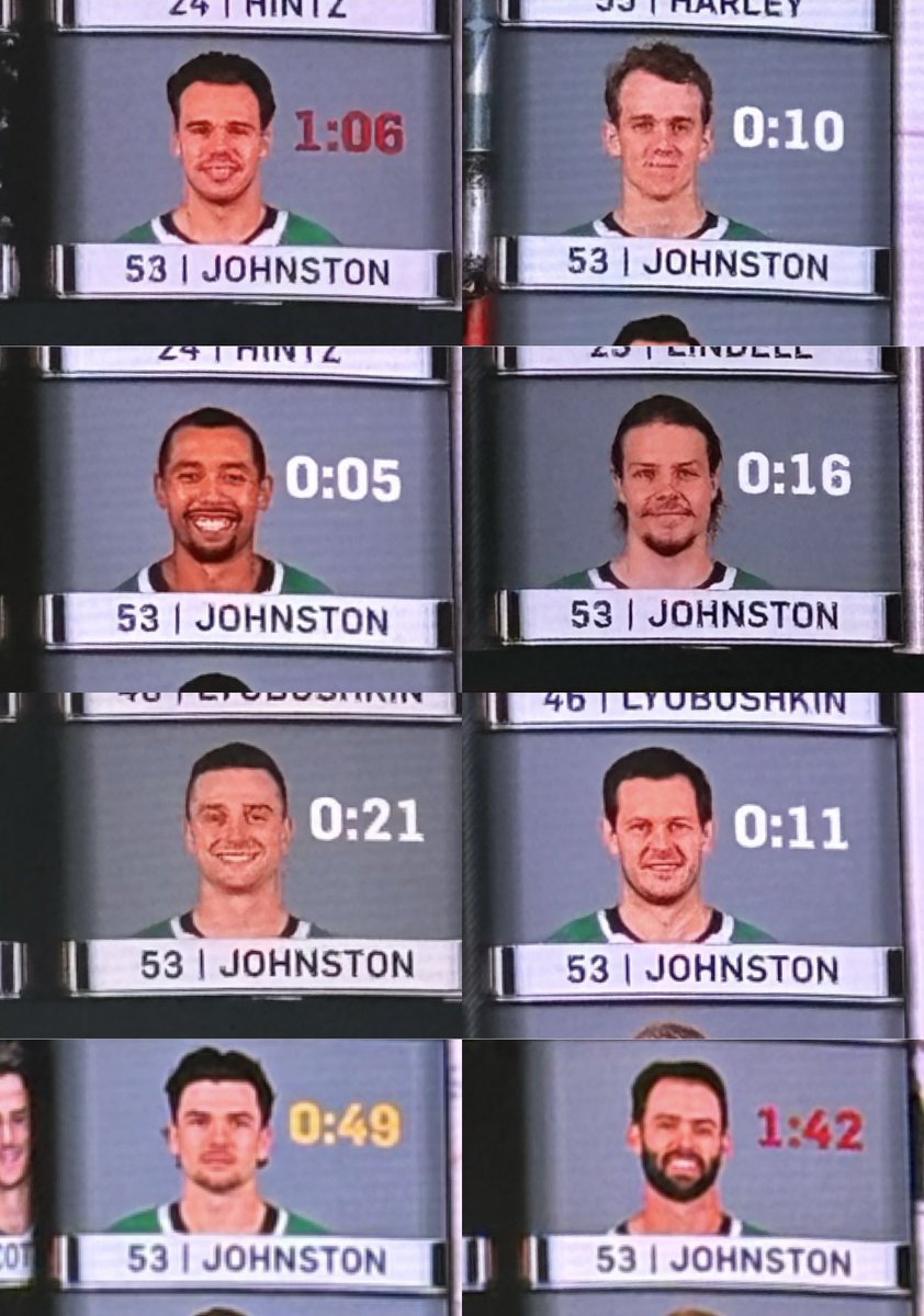 Phleather's tweet photo. staples center/ crypto arena used every player’s picture for WyJo besides his actual face last night #TexasHockey https://t.co/1W1hQ0PvV9