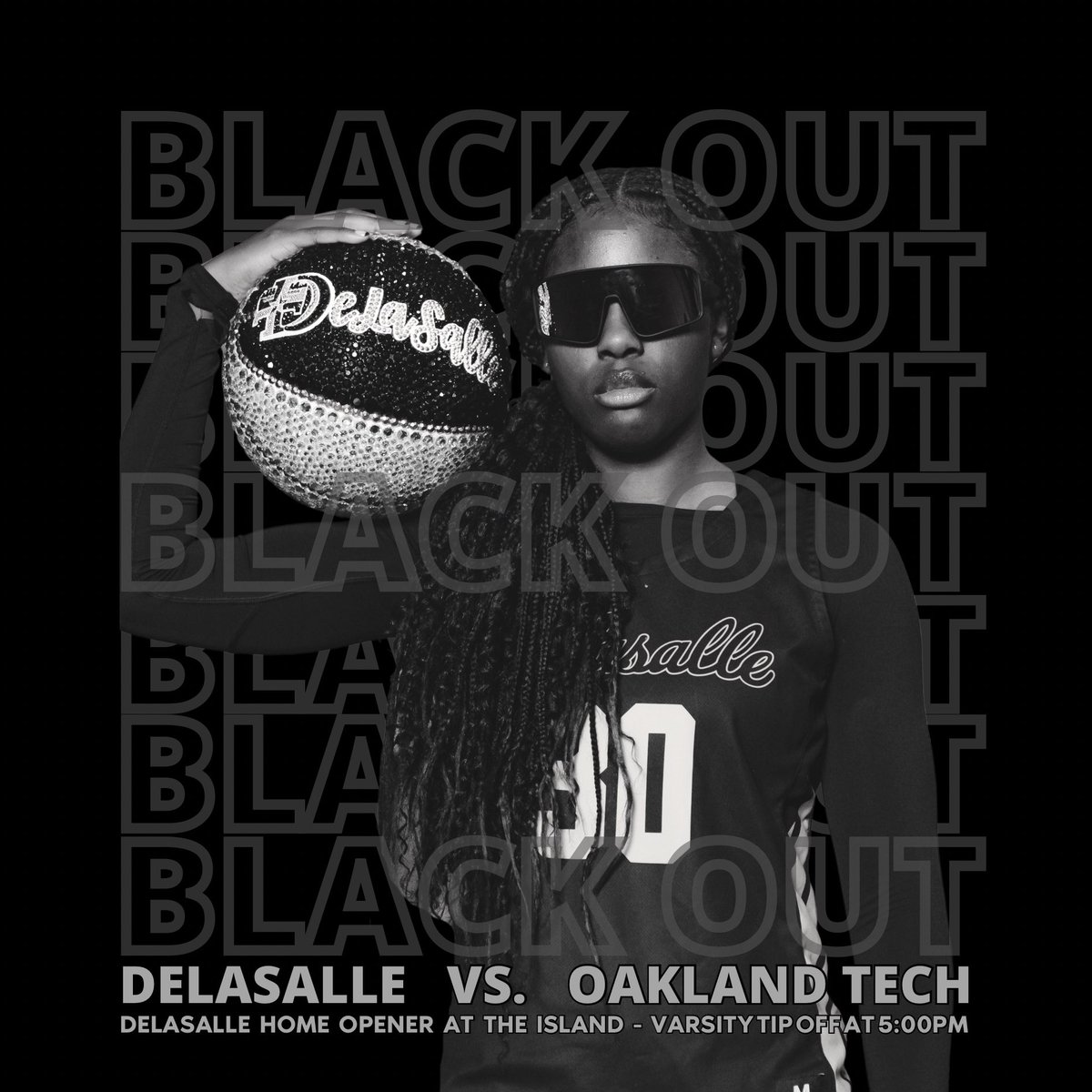 GAME DAY🌴
BLACK OUT✖️✖️✖️

Home opener at the Island tonight. 
Tip-off @ 5:00pm. 

BE THERE.