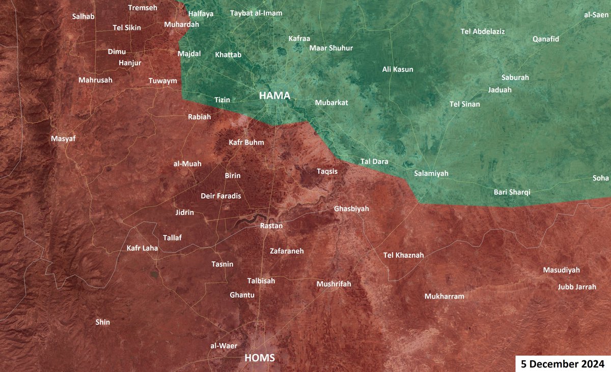 archicivilians's tweet photo. Syrian Opposition controls Hama city for the first time in the war.

Syrian government forces collapsing fast.

Hezbollah effect? https://t.co/blFltCOUlf