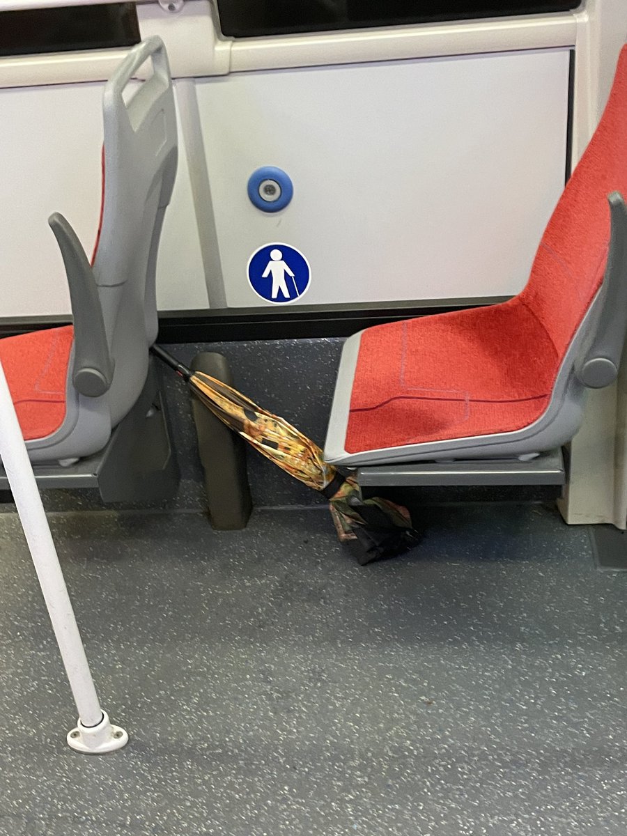 PirezJacques's tweet image. Bonsoir @VelizyVal_IDFM, ligne 6133 :  quelqu’un a oublié son parapluie dans le véhicule 201238. Départ de Cimetière de Viroflay à 17:52, direction Chaville Rive Droite. Bonne soirée à vous.