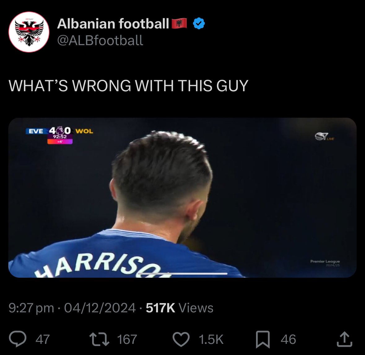 Out of Context Everton tweet media