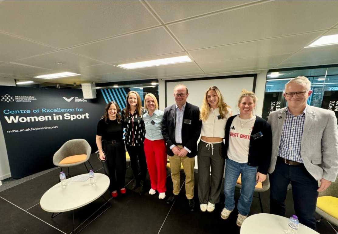 Manchester Met Institute of Sport (@mcrinstsport) on Twitter photo Led by <a href="/ElliottSale/">Kirsty Sale</a> and <a href="/rich_burden/">Richard Burden</a> , pictured here with our fabulous panel, the Centre of Excellence for Women in Sport is a partnership of world-leaders from sport, academia and industry.
Find out more here - mmu.ac.uk/institute-of-s… Led by <a href="/ElliottSale/">Kirsty Sale</a> and <a href="/rich_burden/">Richard Burden</a> , pictured here with our fabulous panel, the Centre of Excellence for Women in Sport is a partnership of world-leaders from sport, academia and industry.
Find out more here - mmu.ac.uk/institute-of-s…