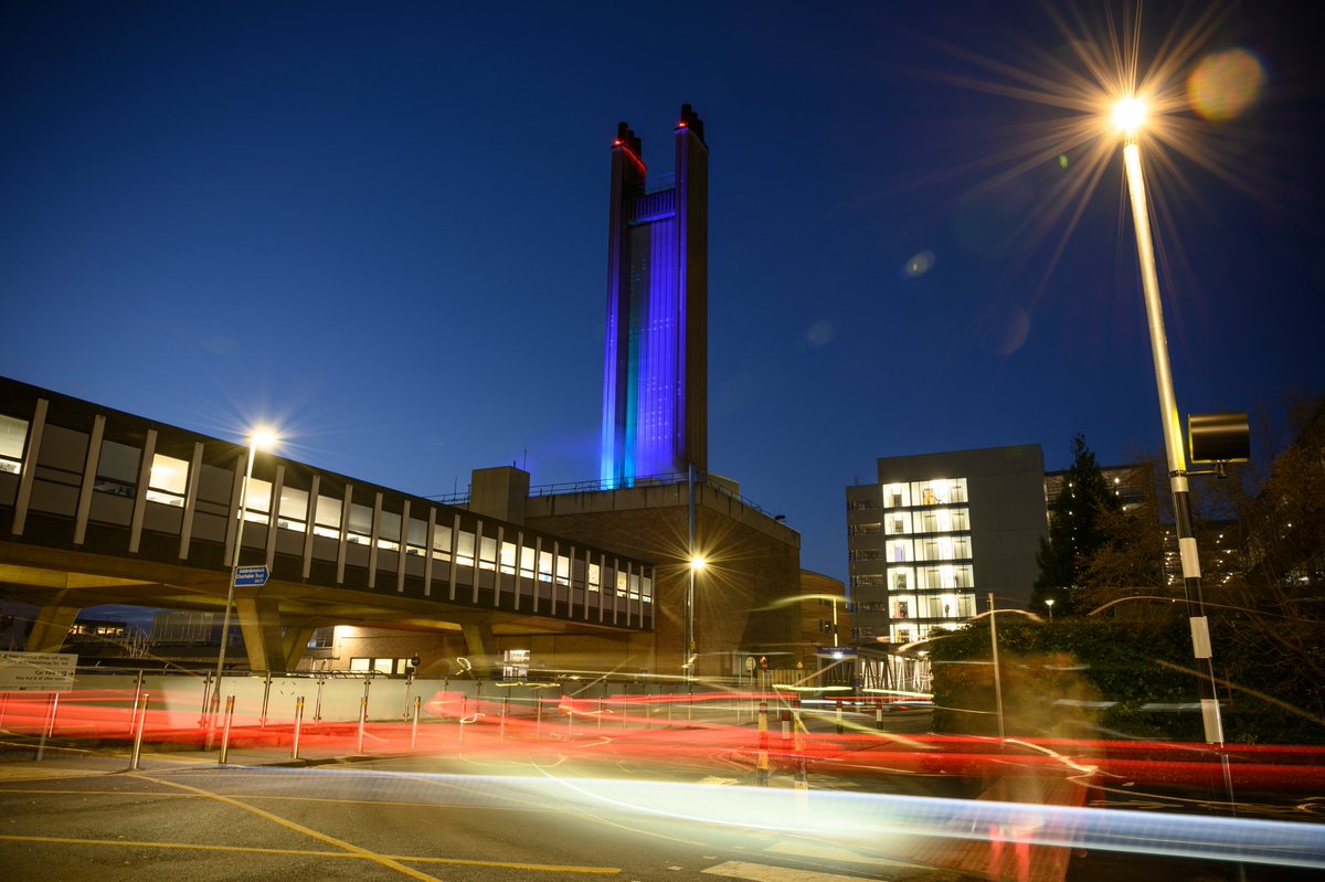 CUH_NHS's tweet photo. Wondering why our chimney has been purple?
We're celebrating our employees with disabilities and all the hard work they put into our hospitals! #IDPWD2024 #DisabilityHistoryMonth
Credit to Martha Whiffen, Media Studio
#PurpleLightUp https://t.co/hwbZHQSJ99