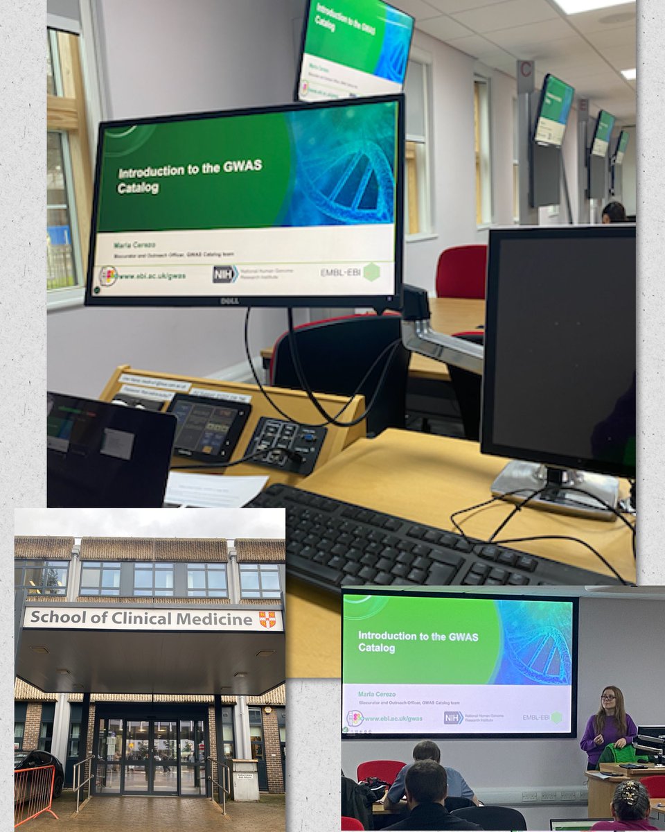 NHGRI-EBI GWAS Catalog (@gwascatalog) on Twitter photo Today our colleague <a href="/MariaCerezoF/">MarĆa Cerezo</a> delivered the latest training of the year at <a href="/Cambridge_Uni/">Cambridge University</a> School of Clinical Medicine. Would you like to know more about how to access or submit data? Contact us and/or check ebi.ac.uk/gwas/docs/rela⦠#OpenAccess Today our colleague <a href="/MariaCerezoF/">MarĆa Cerezo</a> delivered the latest training of the year at <a href="/Cambridge_Uni/">Cambridge University</a> School of Clinical Medicine. Would you like to know more about how to access or submit data? Contact us and/or check ebi.ac.uk/gwas/docs/rela⦠#OpenAccess