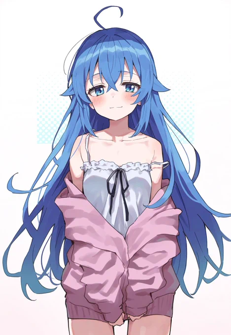まろりく 髪を解いたロキシー 