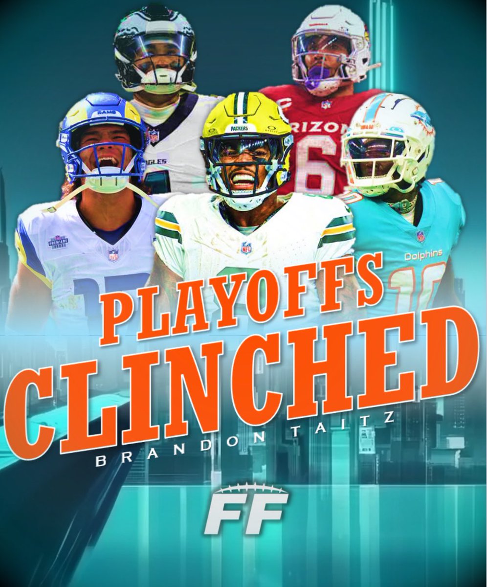 FFthegloat's tweet photo. Going for Chip #2….
@brandon_taitz is heading back to the FF Playoffs! https://t.co/3yu76ZOhBV