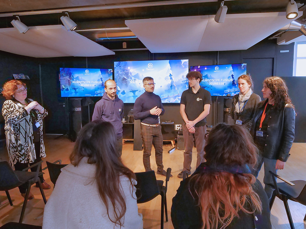 On this International Volunteer Day, we welcomed Fusion Jeunesse, an association and a long-time partner who regularly seeks mentors to guide young people in their video game creation projects. Thank you to all of you for coming 😀