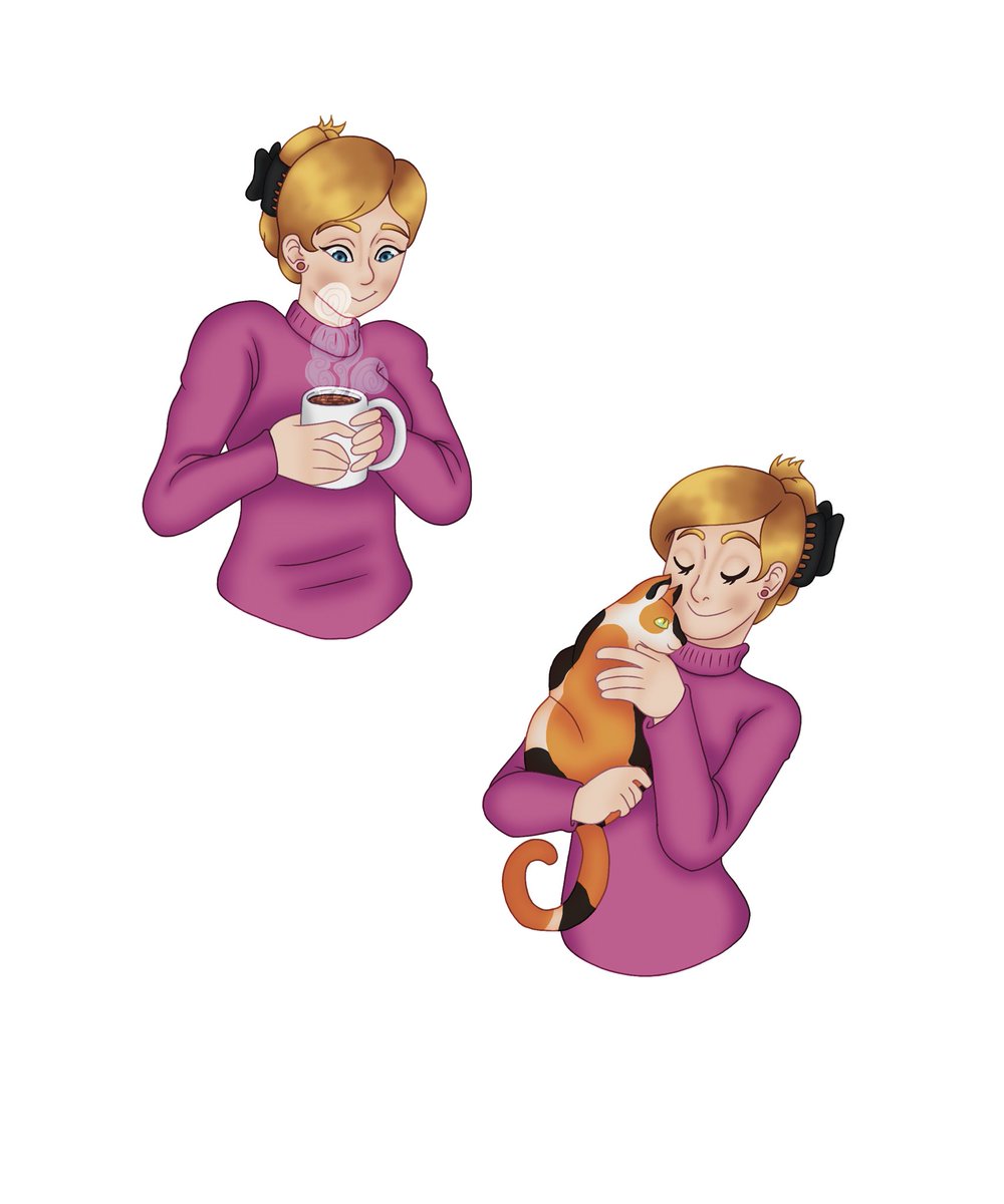 hshippcomics's tweet photo. just some cozy self portraits https://t.co/YpIADrTCaF