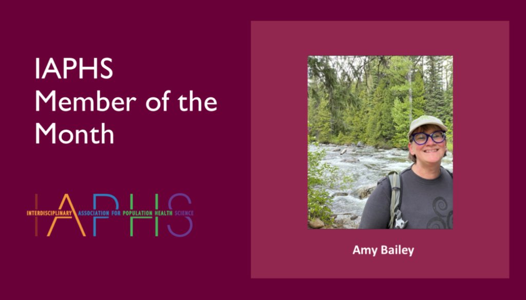 ia4phs's tweet photo. 🌟 Member of the Month Spotlight 🌟 Meet Amy Bailey, PhD, a historical demographer from the University of Illinois Chicago! 🎓✨ 🔗 Learn about Dr. Bailey's work and journey: https://t.co/lsBcPrEVnQ #IAPHS
#MemberoftheMonth https://t.co/L49ieF4dXI