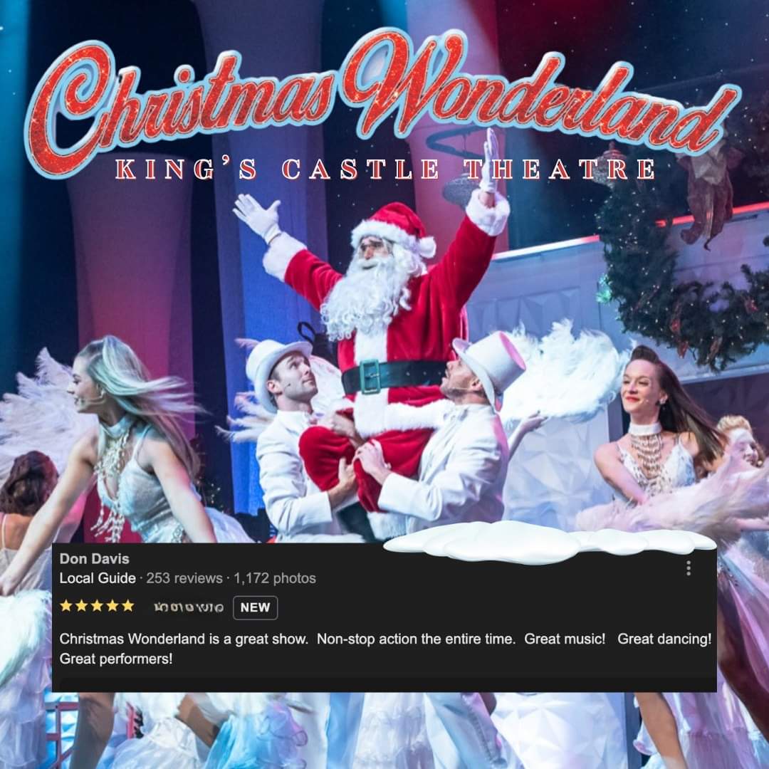 KingsCastleThea's tweet photo. Great music! Great dancing! Great Performance! 

Don't miss your chance to see Branson's biggest holiday show - Christmas Wonderland! 🎄

Bring the whole family and utilize our $99 Family Pass; just ask our box office for more details! 417-334-2500 

 #OzarkMountainChristmas https://t.co/58rtSlgOpM