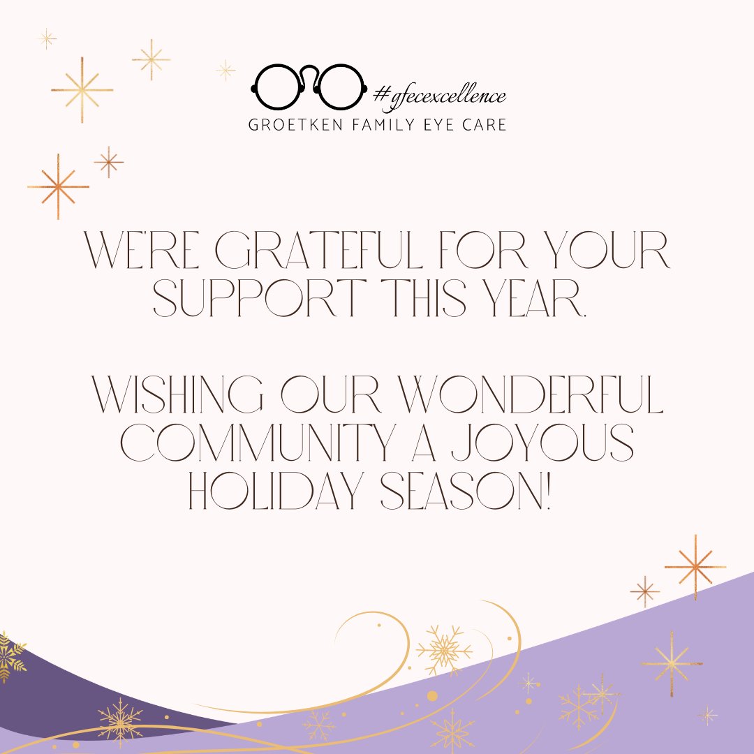 GFEC's tweet photo. 🎄 Thank You, Le Mars! 🎄

We're grateful for your support this year. Wishing our wonderful community a joyous holiday season! 🙏❤️

#groetkenfamilyeyecare  #followme https://t.co/TaYupuDnZt