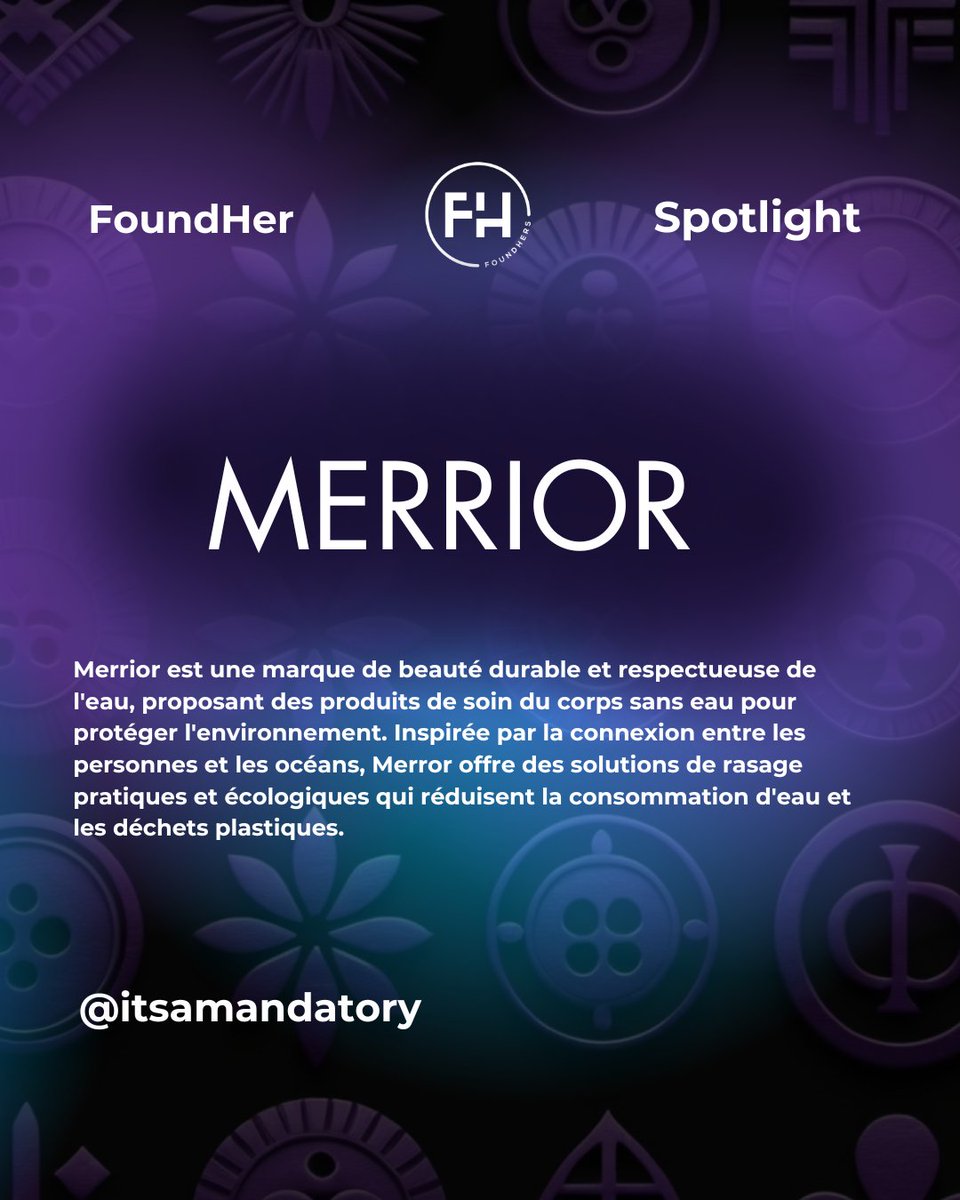 Merrior est une marque beauté durable offrant des soins sans eau pour protéger l'environnement. Inspirée par les océans, elle propose des solutions de rasage éco-responsables qui réduisent l'eau et les déchets plastiques, tout en encourageant un mode de vie conscient.